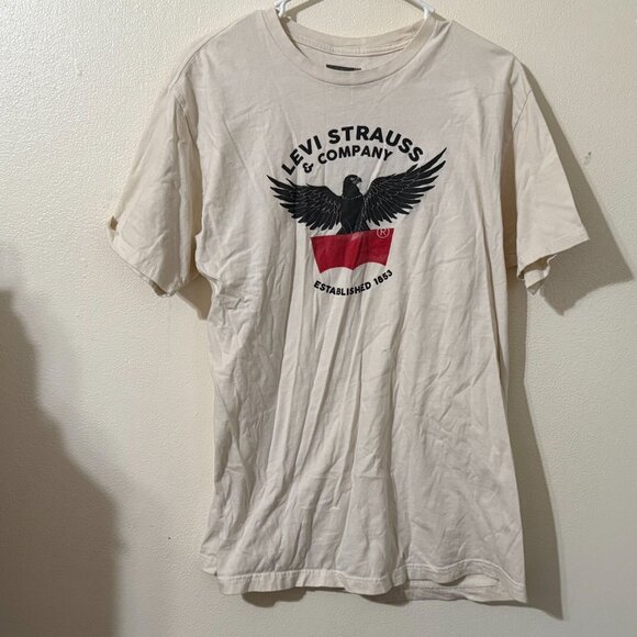 Levi’s XL Eagle Logo T-Shirt, SIZE L - Picture 1 of 5